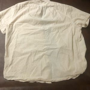 JCrew short sleeve button up, L classic fit